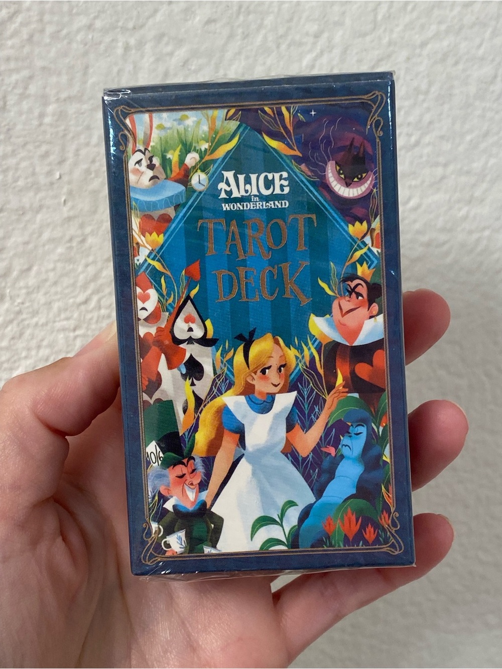 Alice in Wonderland Tarot Deck 78 Cards + Guidebook New Sealed